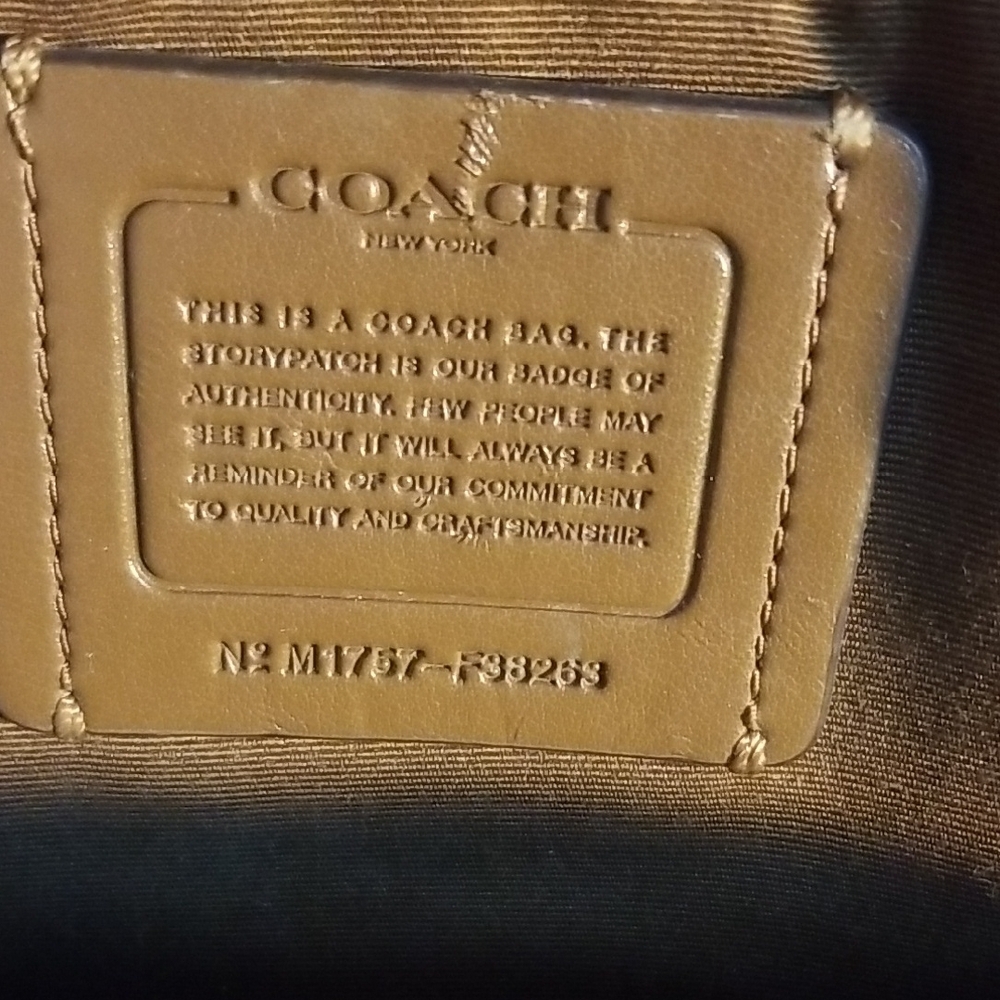 Coach Mini Charlie Brown Leather Backpack with Classic Silhouette - Picture 4 of 16